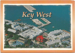 AB6226 Florida - Key West - Aerial View Of The Costums House And The Hilton / Viaggiata 1997 - Key West & The Keys