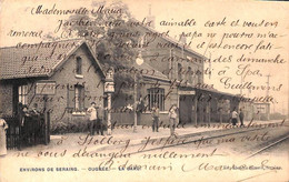 Seraing (environs De) - Ougrée - La Gare (animée Ed. Librairie Genard 1905) - Seraing