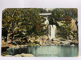 Inversnaid Falls, Loch Lomond, Stirlingshire, Scotland, United Kingdom Postcard - Stirlingshire