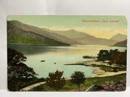 Rowardennan, Loch Lomond, Stirlingshire, Scotland, United Kingdom Postcard - Stirlingshire