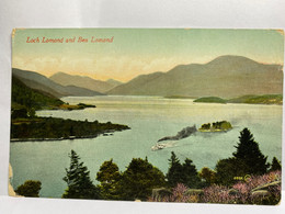 Loch Lomond And Ben Lomond, Stirlingshire, Scotland, United Kingdom Postcard - Stirlingshire