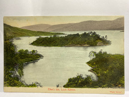 Ellen's Isle, Loch Katrine, Stirlingshire, Scotland, United Kingdom Postcard - Stirlingshire