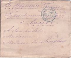 RUSSIE - 1886 - ENVELOPPE De MOSCOU => SAUVE (GARD) - Lettres & Documents