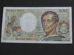 200 Francs MONTESQUIEU 1987  **** EN ACHAT IMMEDIAT **** - 200 F 1981-1994 ''Montesquieu''