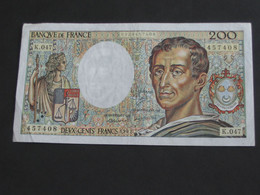 200 Francs MONTESQUIEU 1987  **** EN ACHAT IMMEDIAT **** - 200 F 1981-1994 ''Montesquieu''