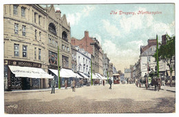 NORTHHAMPTON - The Drapery - Coloured Card - Northamptonshire