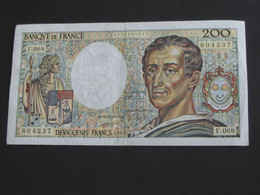 200 Francs MONTESQUIEU 1989  **** EN ACHAT IMMEDIAT **** - 200 F 1981-1994 ''Montesquieu''