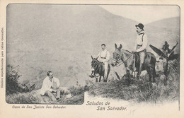 SALUDOS DE SAN SALVADOR  CERRO DE SAN JACINTO RARE - El Salvador