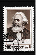 1988 UdSSR - CCCP, Mi: 5823. Karl Marx Philosoph - Karl Marx