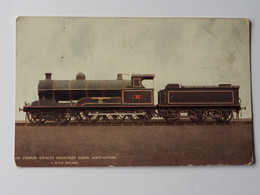 Locomotive (Anglaise) - Six Coupled Express Passenger Engine 'North Western' - L&NW Railwa   A 222 - Trains