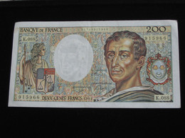 200 Francs MONTESQUIEU 1991  **** EN ACHAT IMMEDIAT **** - 200 F 1981-1994 ''Montesquieu''