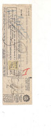 G305 OCCUPAZIONI STRANIERE SICILIA AMGOT £25 Isolato 1944 Fattura Commerciale - Ocu. Anglo-Americana: Napoles