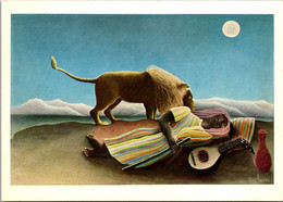 New York City Museum Of Modern Art Henri Rousseau The Sleeping Gypsy - Musea