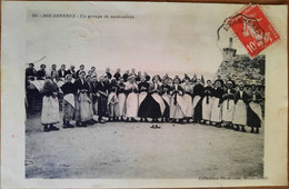 Douarnenez. Un Groupe De Sardinieres. Édition Plouhinec - Douarnenez