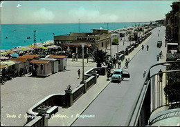 PORTO SAN GIORGIO ( FERMO ) IL GABBIANO E LUNGOMARE - EDIZIONE DE CARLONIS - SPEDITA 1960 (10959) - Fermo