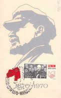 POLAND - Maximum Card - Lenin 1970 - POWA - Maximum Cards