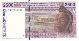 BILLETE DE TOGO DE 2500 FRANCS DEL AÑO 1994 SIN CIRCULAR (UNC) - Togo