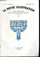 La Petite Illustration - Nouvelle Série N° 838 - Poésies N° 9 - Poèmes De MM. André Bellessort, Maurice Canu-Tassilly, G - L'Illustration