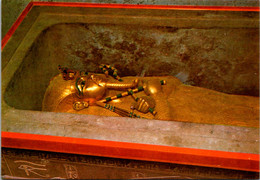 Egypt Tutankhamen's Treasures Third Coffin Actually In The Tomb Of King Tutanghamen - Museos