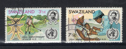 1973. 25th Anniversary Of World Health Organisation (WHO). Used (o) - Swaziland (1968-...)