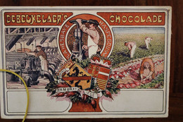 1910's CPA Ak Publicité Illustrateur DeBeukelaer's Province Namur Et Liège Litho Pub Chocolade Cacao Chocolats Biscuits - Publicité