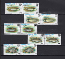 1980. River Fishes. Used (o) - Swaziland (1968-...)