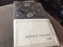 Italia Repubblica  Divisionale Italia 1985 Con Custodia Originale  FDC - Jahressets & Polierte Platten