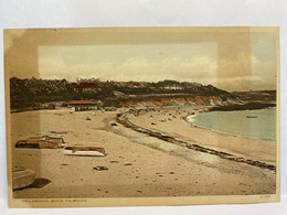 Gyllyngvase Beach, Falmouth, United Kingdom Postcard - Falmouth