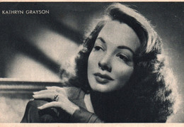 Portrait De Kathryn Grayson (Star  M.G.M.) Photo C. 119 Riche Album - Foto