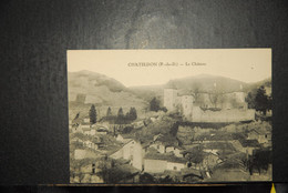 CP, 63, CHATELDON,  Le Château - Chateldon