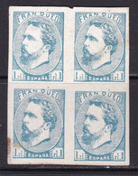 1873 - España - Edifil 156 - Carlos VII - MNH - Bloque 4 - Falsos - Ongebruikt