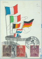 83714 - LUXEMBOURG - Postal History -  FDC MAXIMUM CARD  1957   EUROPA - Maximumkaarten