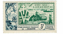 TERRITOIRE FRANCAIS DE L'OCEANIE PA N°31 ** COTE Cote Yvert 12€ - Posta Aerea