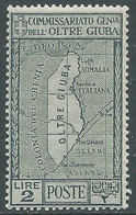 1926 OLTRE GIUBA ANNESSIONE 2 LIRE MNH ** - RF19-3 - Oltre Giuba