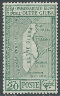 1926 OLTRE GIUBA ANNESSIONE 20 CENT MNH ** - RF19 - Oltre Giuba