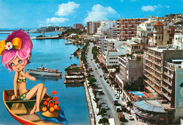 Delcampe - CPSM Palma De Mallorca-Paseo Maritimo      L1655 - Palma De Mallorca