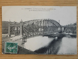Delcampe - 54 - MEURTHE ET MOSELLE LIVERDUN Le Pont Sur La Moselle - Liverdun