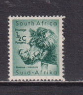 SOUTH AFRICA - 1961 Definitive Warthog 1/2c Never Hinged Mint - Unused Stamps