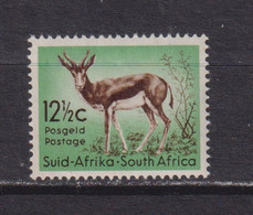 SOUTH AFRICA - 1961 Definitive Springbok 121/2c Never Hinged Mint - Unused Stamps