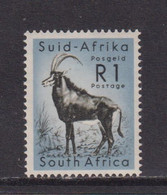SOUTH AFRICA - 1961 Definitive Sable Antelope 1r Never Hinged Mint - Unused Stamps