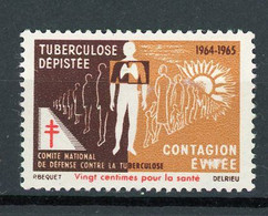 CONTRE LA TUBERCULOSE 1964/65 * - Tuberkulose-Serien