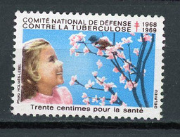 CONTRE LA TUBERCULOSE 1968/69* ! - Tuberkulose-Serien