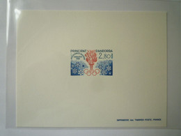 2022 - 3193  EMISSION  LUXE  1984   " JEUX OLYMPIQUES D'HIVER  -  SARAJEVO "   XXX - Cartas