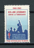 CONTRE LA TUBERCULOSE 1962/63* - Tuberkulose-Serien