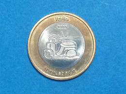 ITALIA MONETA GETTONE 2003 EBAY TOKEN ITALY MOTO VESPA - Professionals/Firms