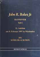 John R. Boker Jr. - HANNOVER Band 1 Bis 7 Und Eine Beilage Mit Belegen Altdeutschlands - Catalogues De Maisons De Vente