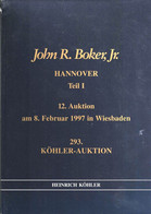 John R. Boker Jr. - HANNOVER Band 1 Bis 7 Und Eine Beilage Mit Belegen Altdeutschlands - Catalogues For Auction Houses