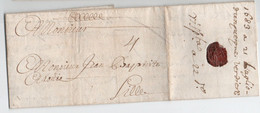France 1683 Letter DUNQUERQUE To LILLE - Unclassified