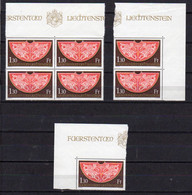Liechtenstein 1975, joyaux Impériaux,  7 X  577**, Cote 28 € - Nuovi