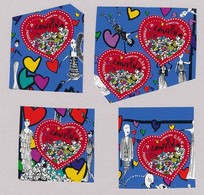 France 2010 - 4432A Les 5 Timbres Du Bloc Coeur Lanvin - Neuf - Ungebraucht